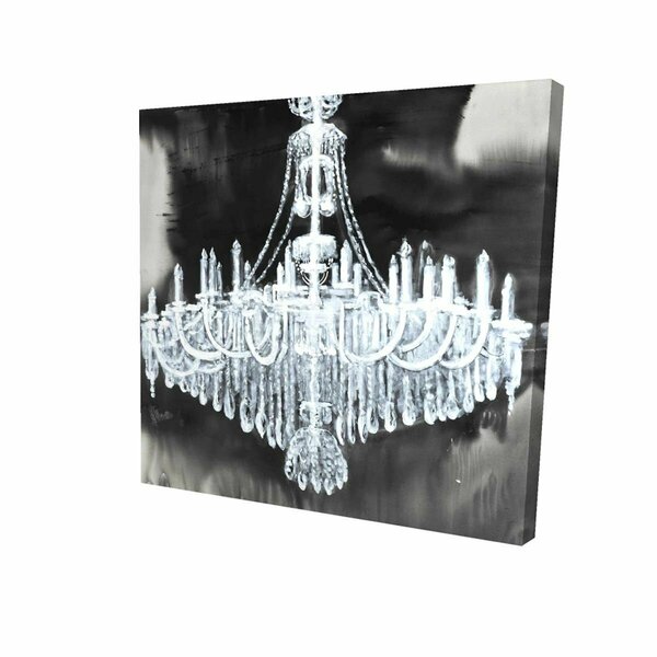 Fondo 16 x 16 in. Glam Chandelier-Print on Canvas FO2791212